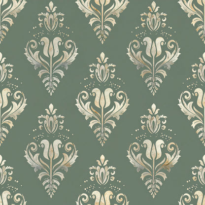 Starlit Xmas Elegance Pattern 10 Quilting Cotton Fabric