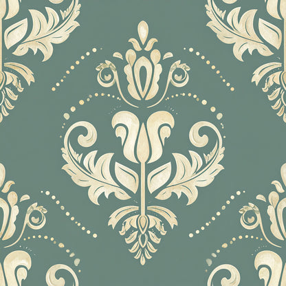 Starlit Xmas Elegance Pattern 11 Quilting Cotton Fabric