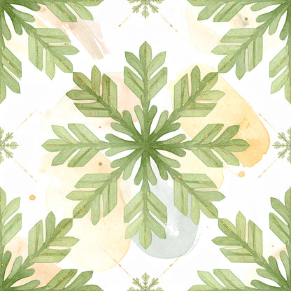 Starlit Xmas Elegance Pattern 22 Quilting Cotton Fabric