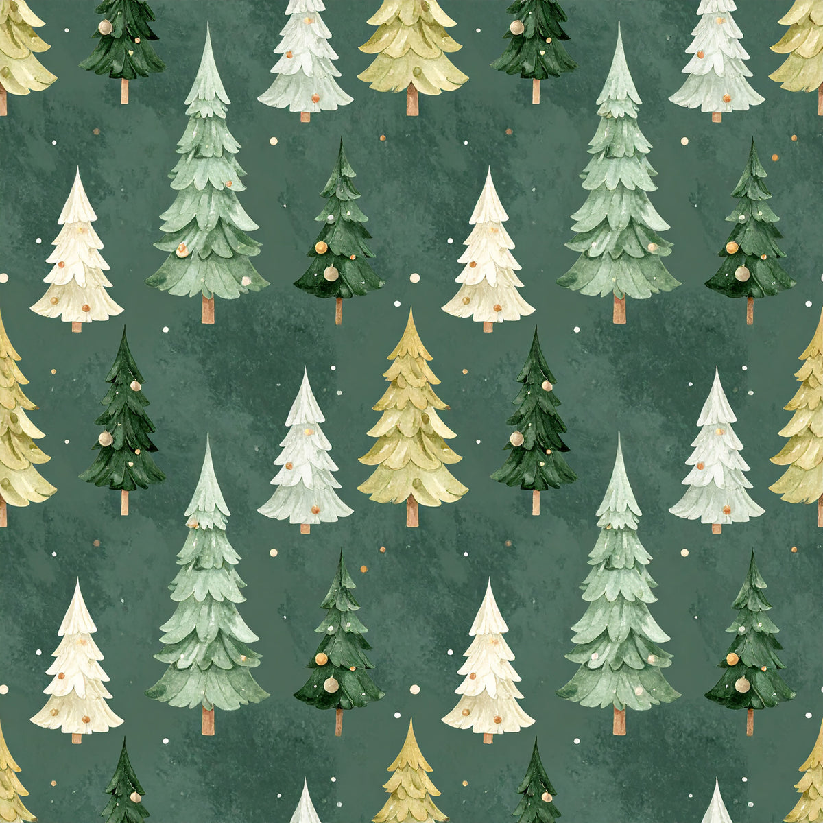 Starlit Xmas Elegance Pattern 24 Quilting Cotton Fabric