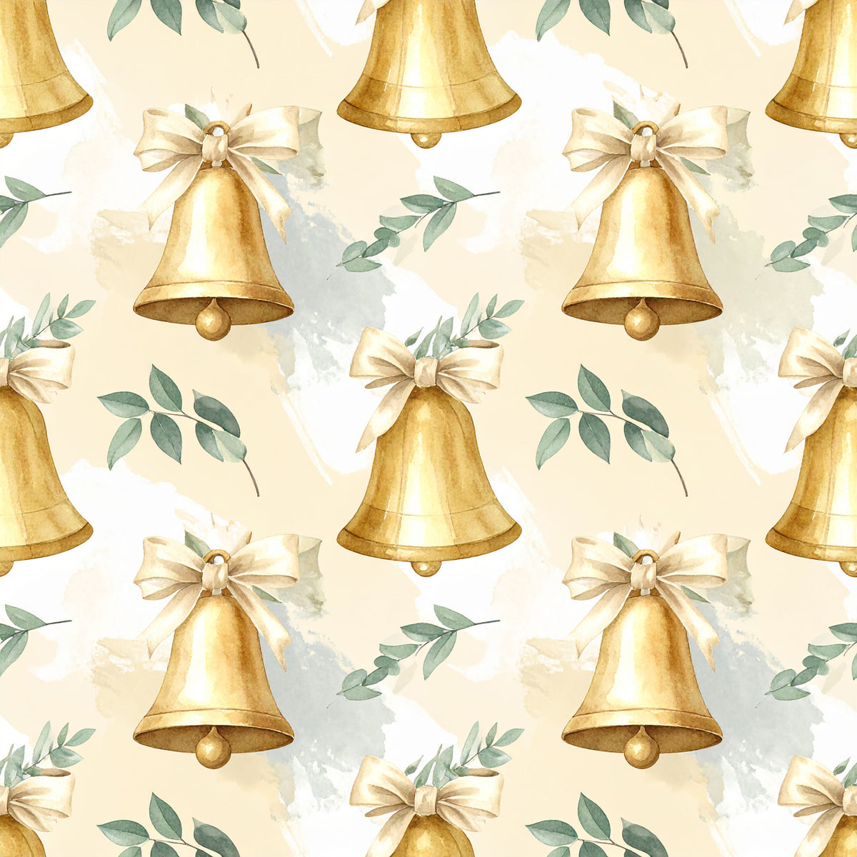 Starlit Xmas Elegance Pattern 26 Quilting Cotton Fabric