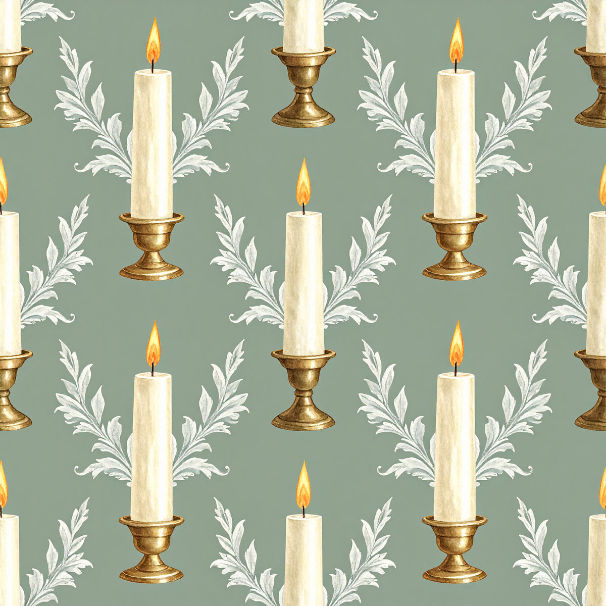 Starlit Xmas Elegance Pattern 28 Quilting Cotton Fabric