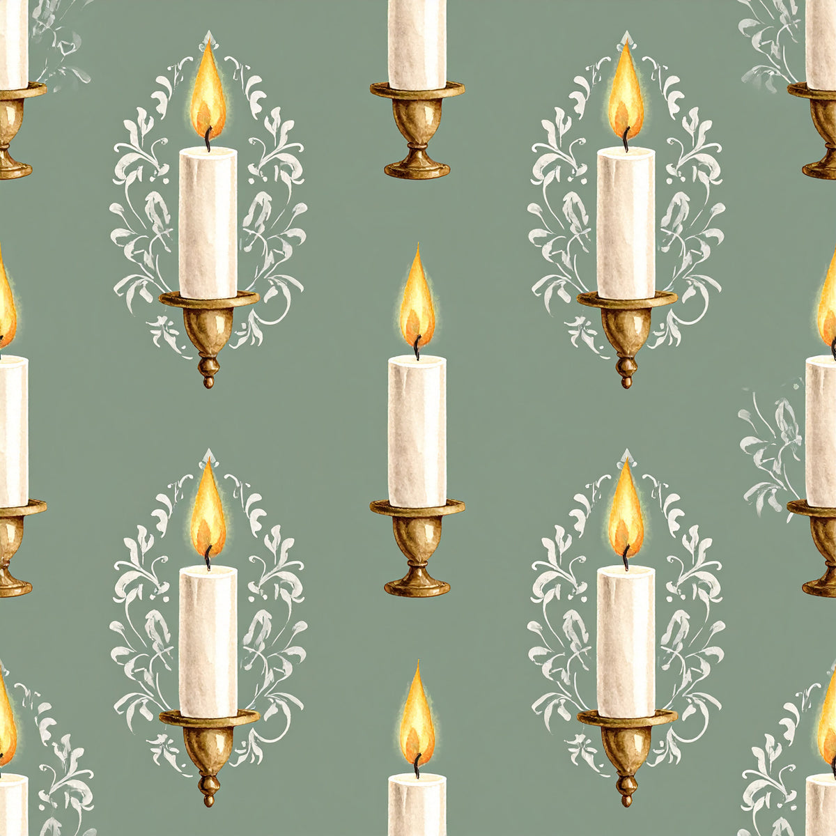 Starlit Xmas Elegance Pattern 29 Quilting Cotton Fabric