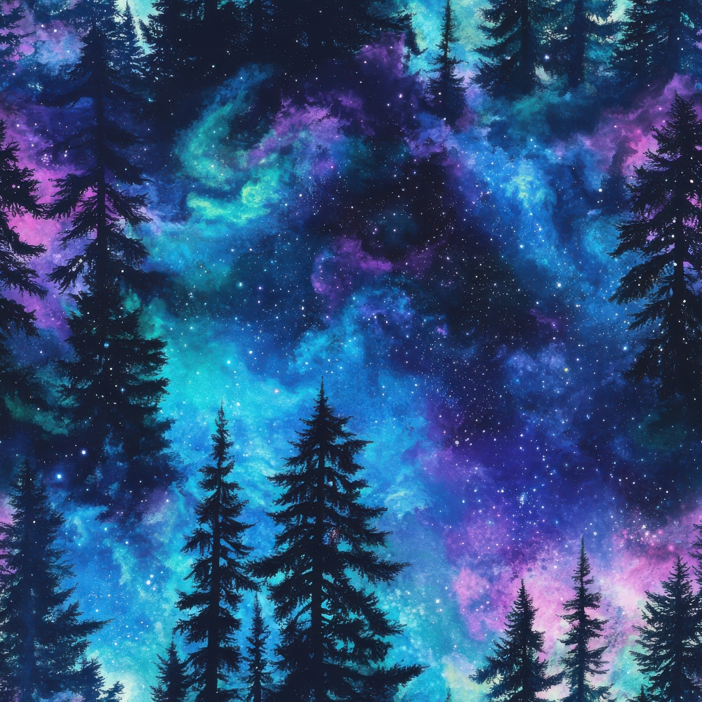 Starry Night Sky Pattern 17 Quilting Cotton Fabric – FabricMegaStore.com