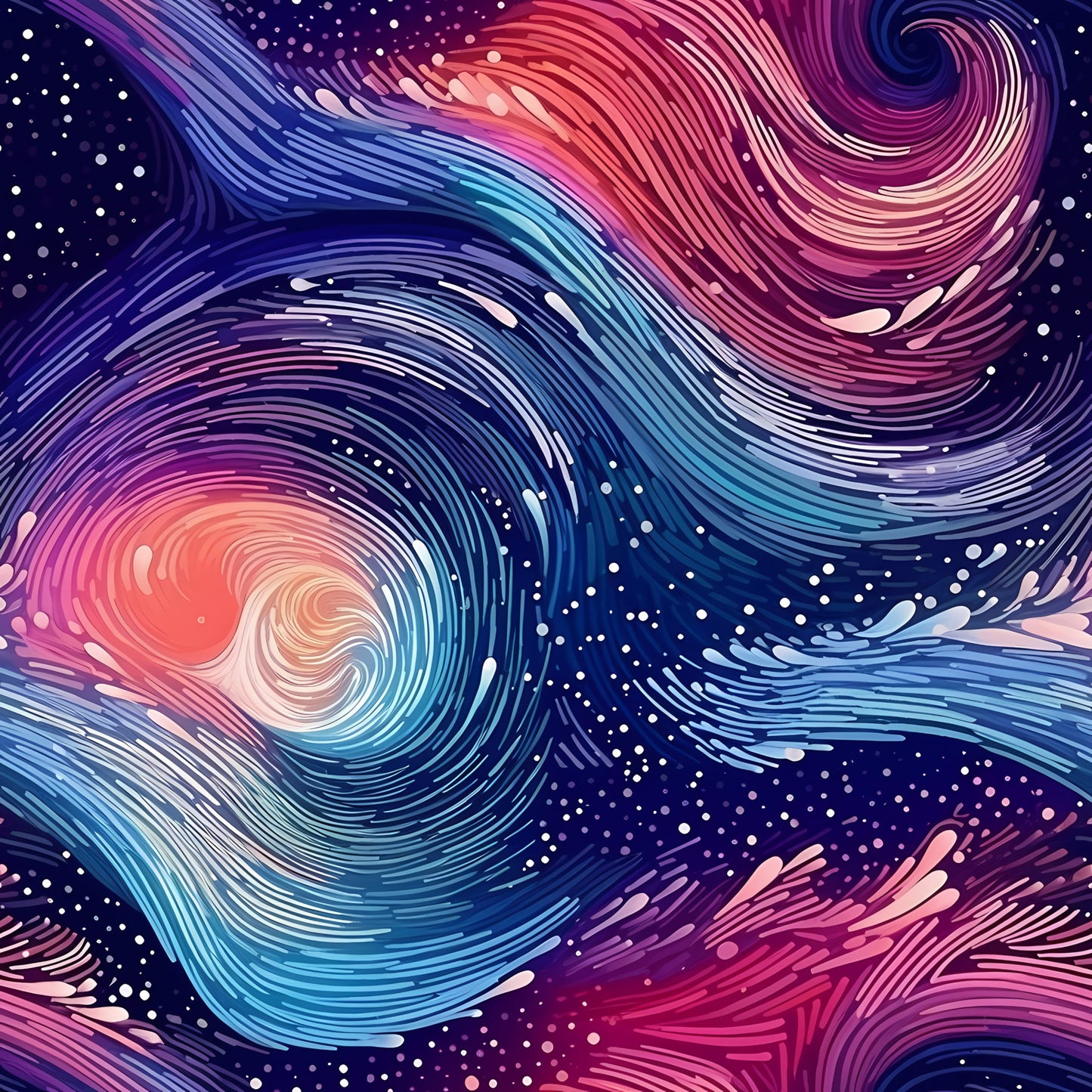 StellarCosmos Pattern 5 Quilting Cotton Fabric