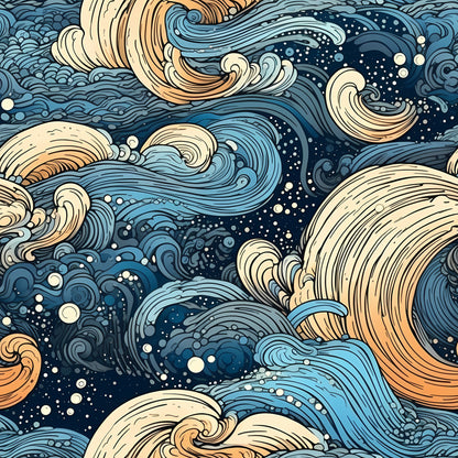 StellarCosmos Pattern 8 Quilting Cotton Fabric