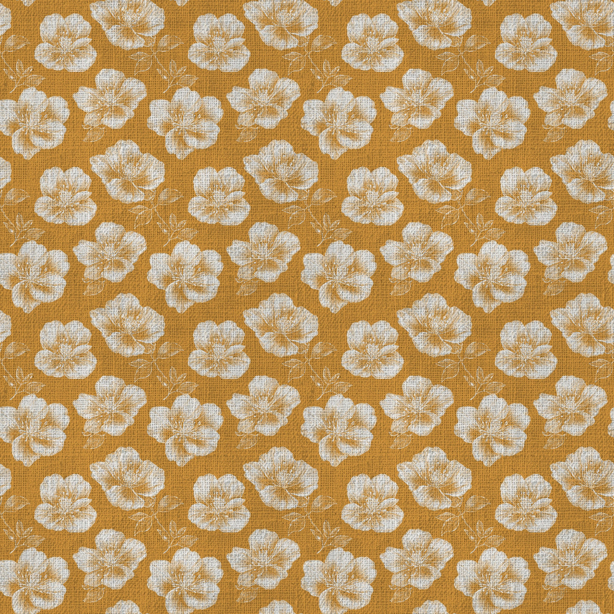 Strawberry Blooms Pattern 1 Quilting Cotton Fabric