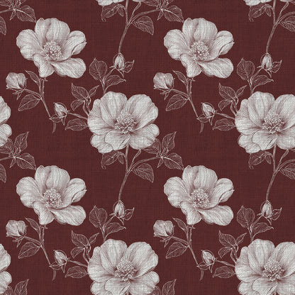 Strawberry Blooms Pattern 4 Quilting Cotton Fabric
