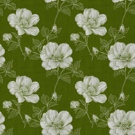 Strawberry Blooms Pattern 5 Quilting Cotton Fabric