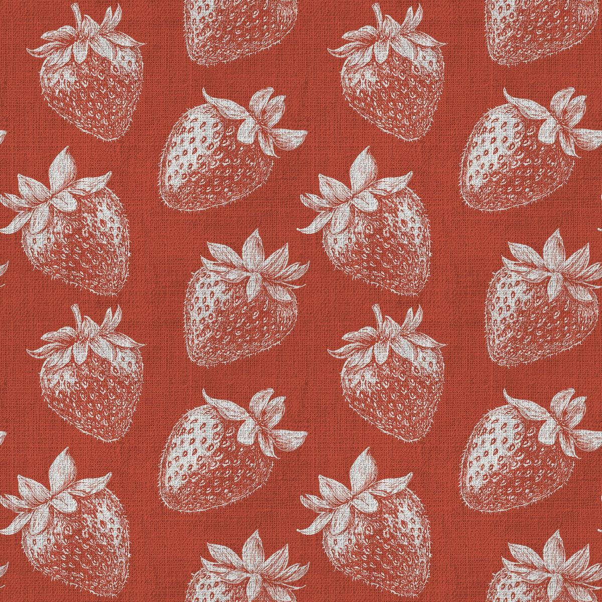 Strawberry Blooms Pattern 8 Quilting Cotton Fabric