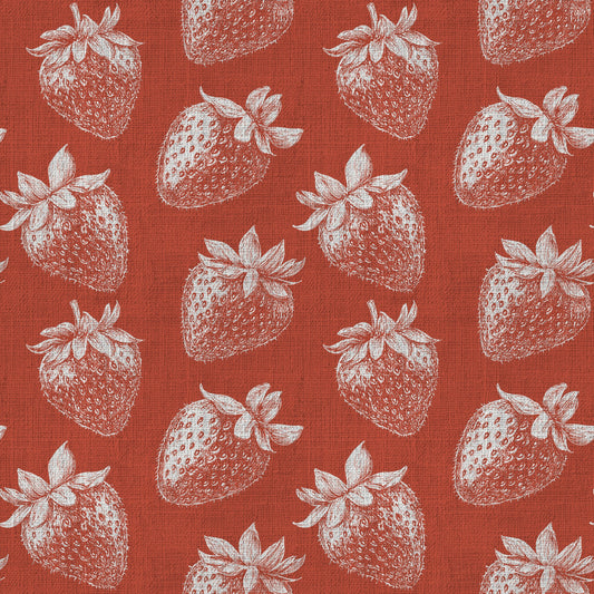Strawberry Blooms Pattern 8 Quilting Cotton Fabric
