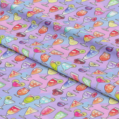 Summer Cocktails Pattern 12 Quilting Cotton Fabric