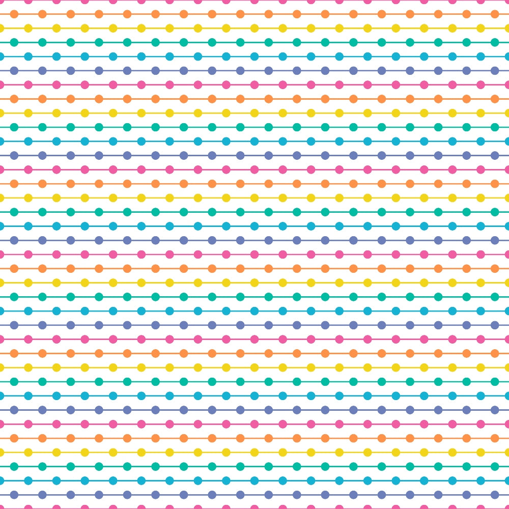 Summer Rainbow Pattern 15 Quilting Cotton Fabric