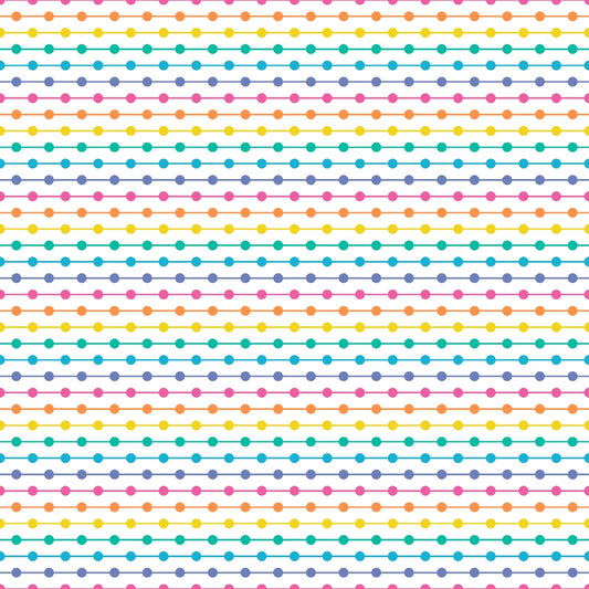 Summer Rainbow Pattern 15 Quilting Cotton Fabric