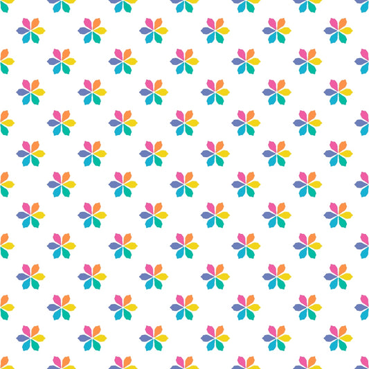 Summer Rainbow Pattern 8 Quilting Cotton Fabric