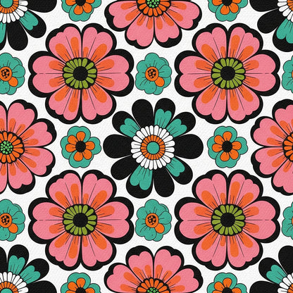 Summer Floral Pattern 20 Quilting Cotton Fabric
