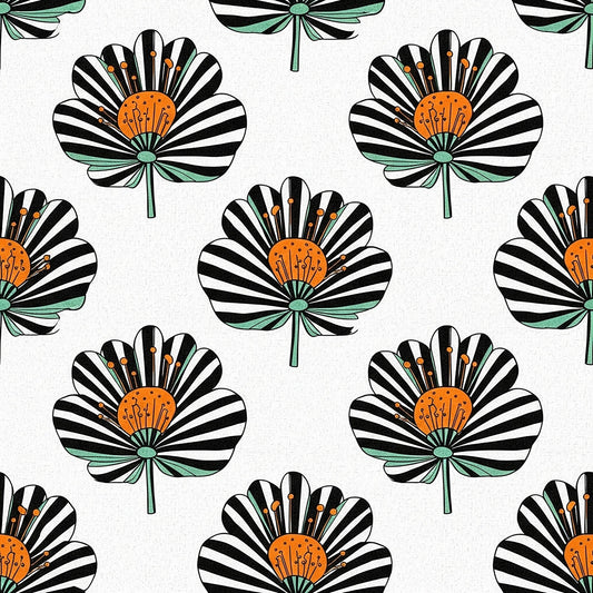 Summer Floral Pattern 24 Quilting Cotton Fabric