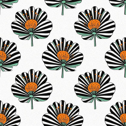Summer Floral Pattern 24 Quilting Cotton Fabric