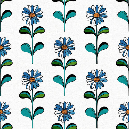 Summer Floral Pattern 28 Quilting Cotton Fabric