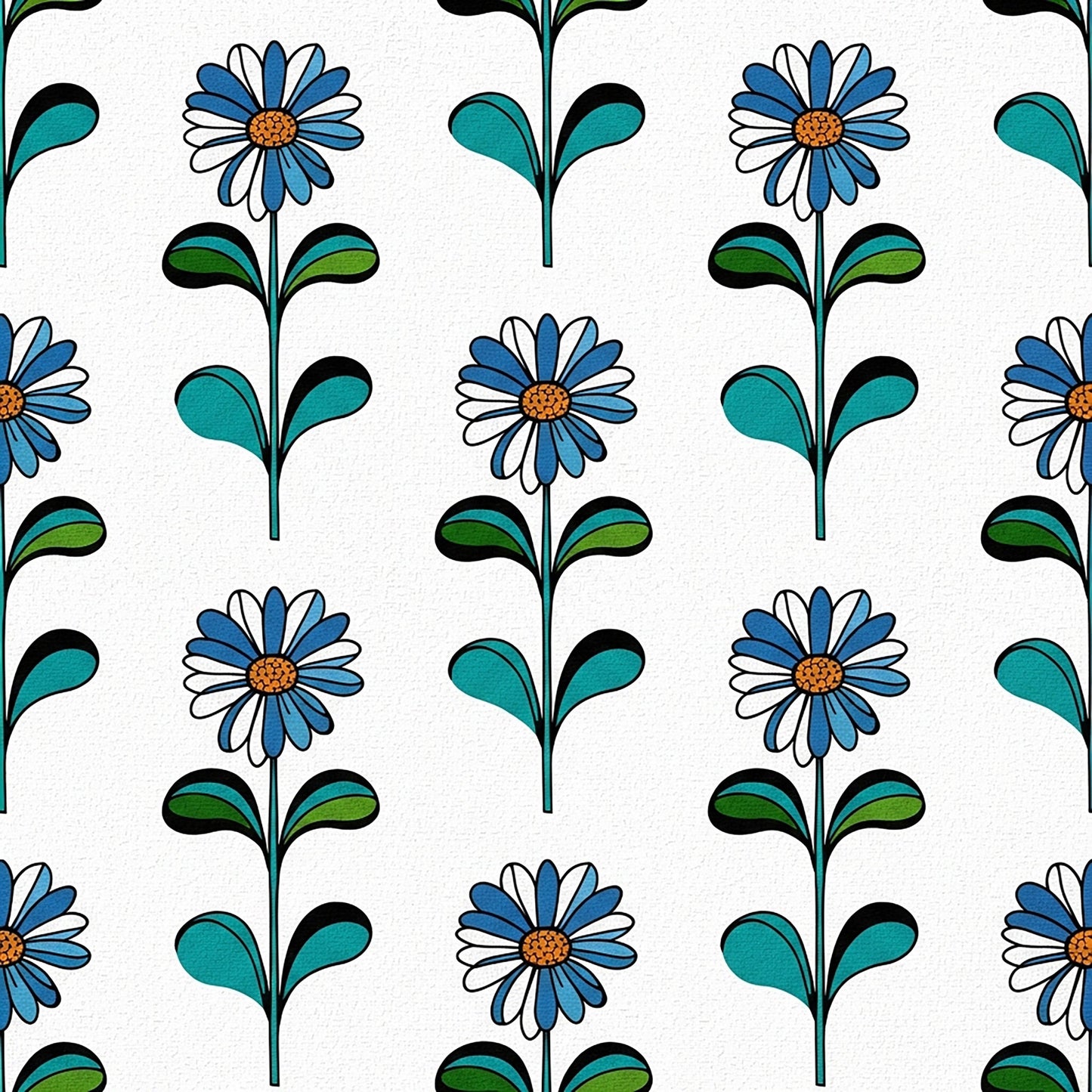 Summer Floral Pattern 28 Quilting Cotton Fabric