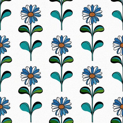 Summer Floral Pattern 28 Quilting Cotton Fabric