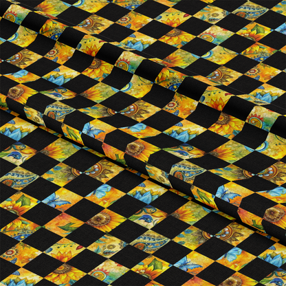 Sunflower Fields Pattern 23 Quilting Cotton Fabric