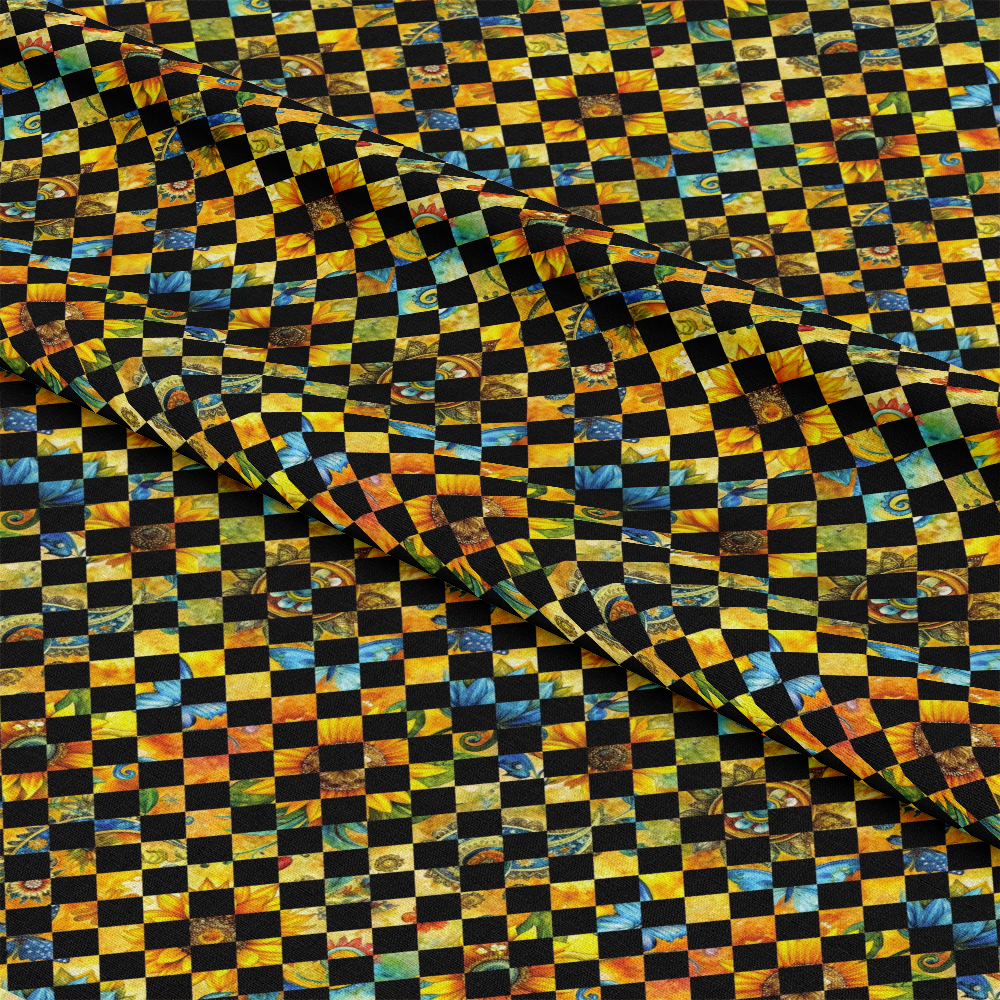 Sunflower Fields Pattern 25 Quilting Cotton Fabric