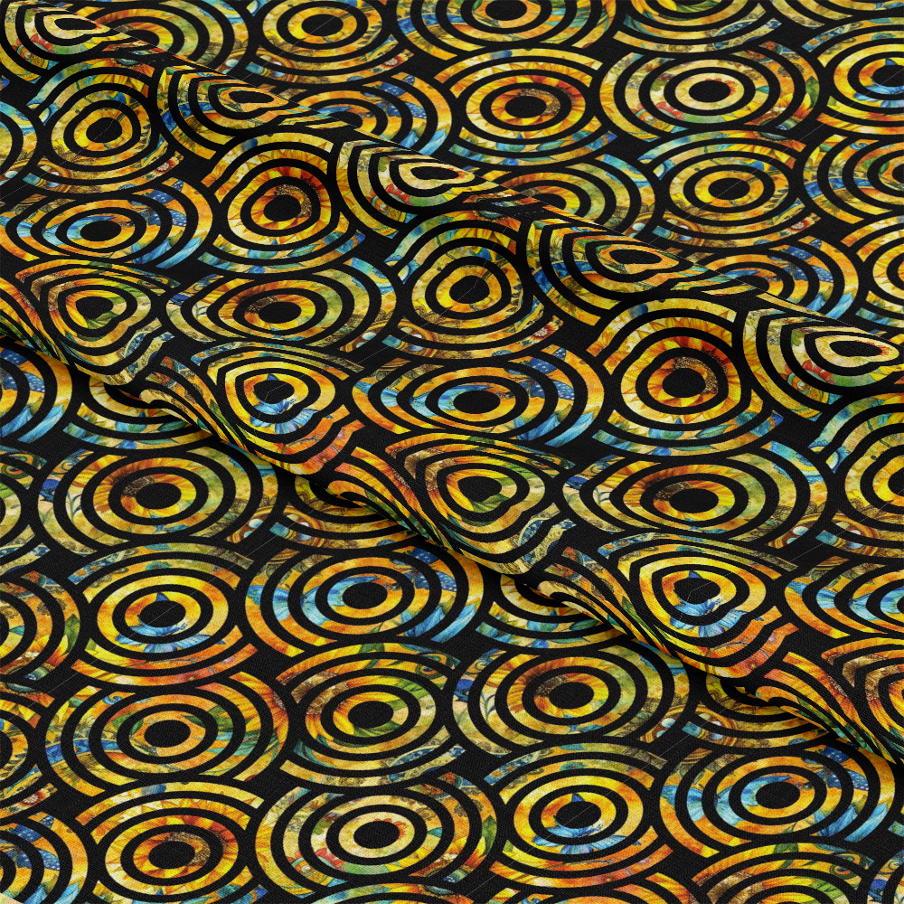 Sunflower Fields Pattern 26 Quilting Cotton Fabric