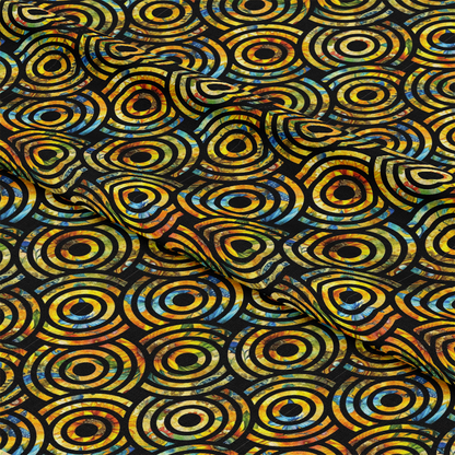 Sunflower Fields Pattern 26 Quilting Cotton Fabric