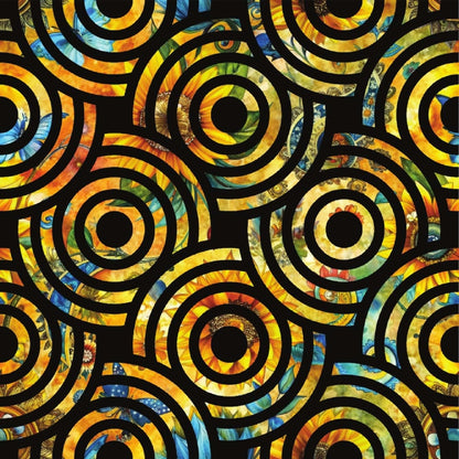 Sunflower Fields Pattern 26 Quilting Cotton Fabric