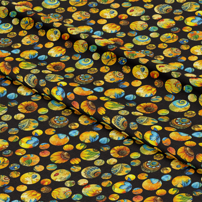 Sunflower Fields Pattern 27 Quilting Cotton Fabric