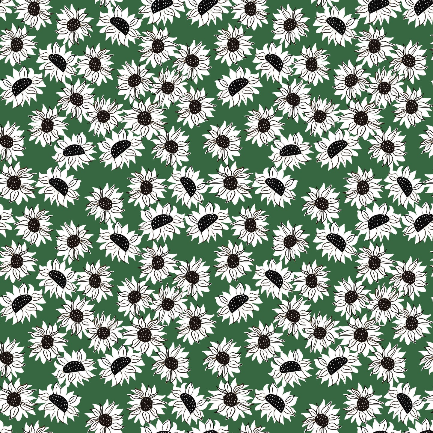 Sunflower Picnic Pattern 4 Quilting Cotton Fabric