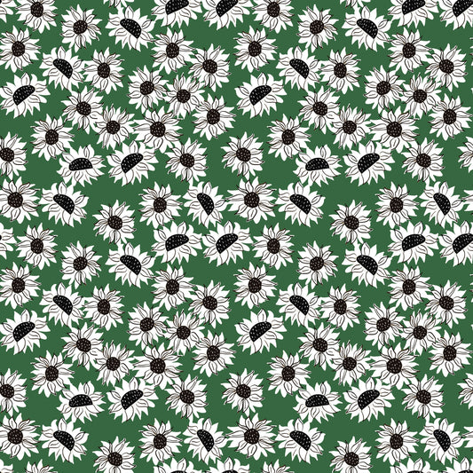 Sunflower Picnic Pattern 4 Quilting Cotton Fabric