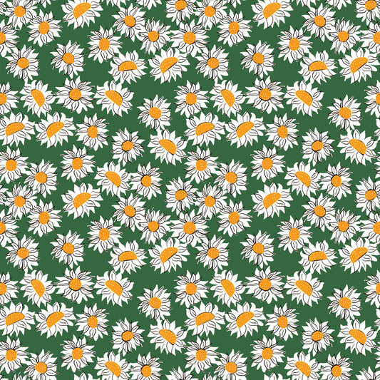 Sunflower Picnic Pattern 5 Quilting Cotton Fabric