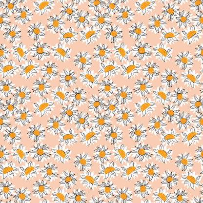 Sunflower Picnic Pattern 6 Quilting Cotton Fabric