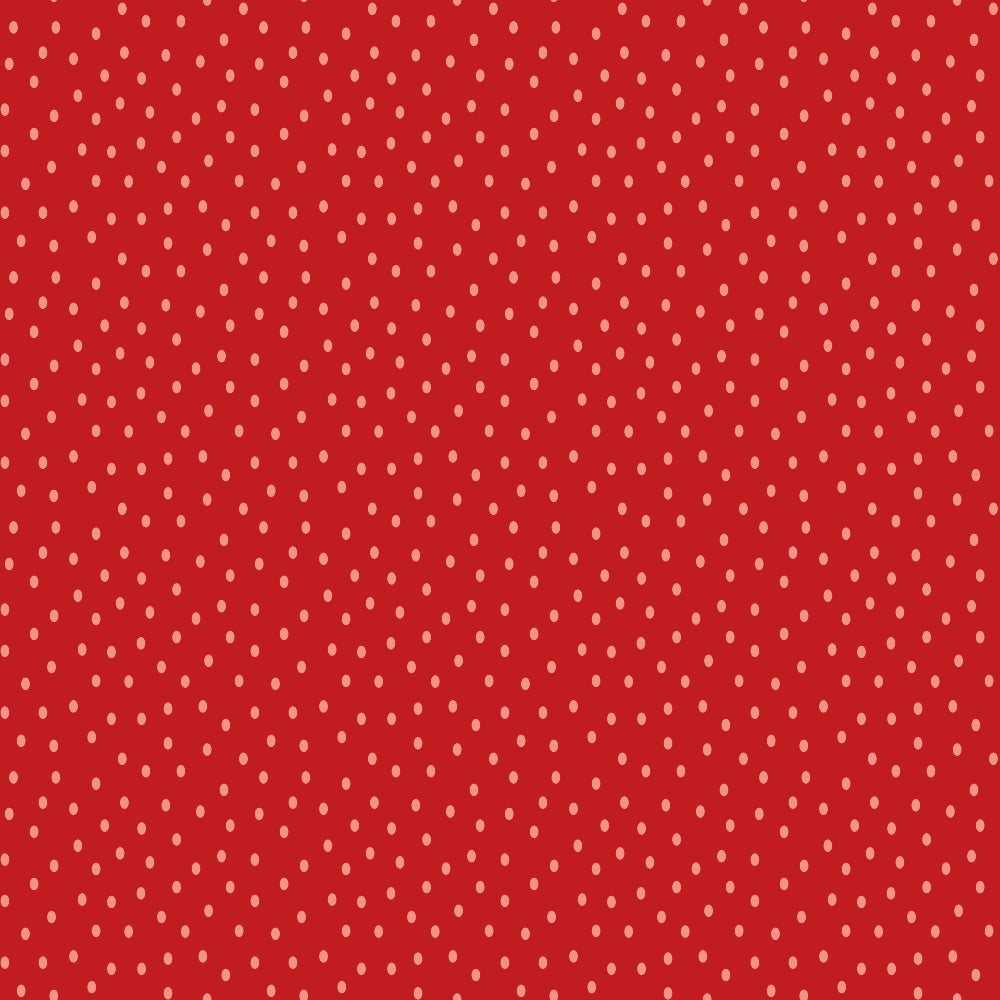 Sweet Strawberry Seeds Quilting Cotton Fabric