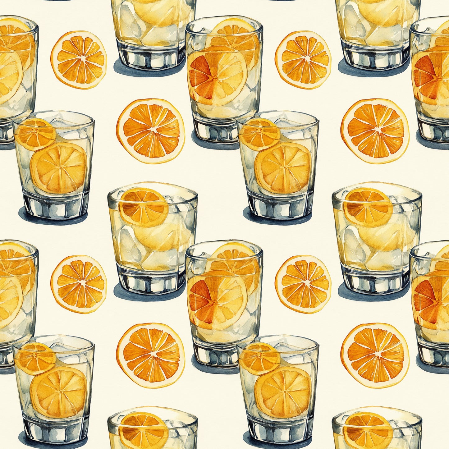 Tart and Tipsy Pattern 1 Quilting Cotton Fabric