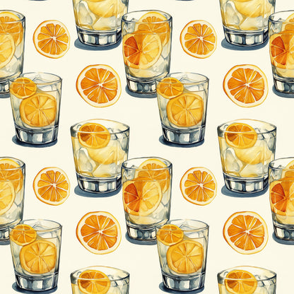 Tart and Tipsy Pattern 1 Quilting Cotton Fabric