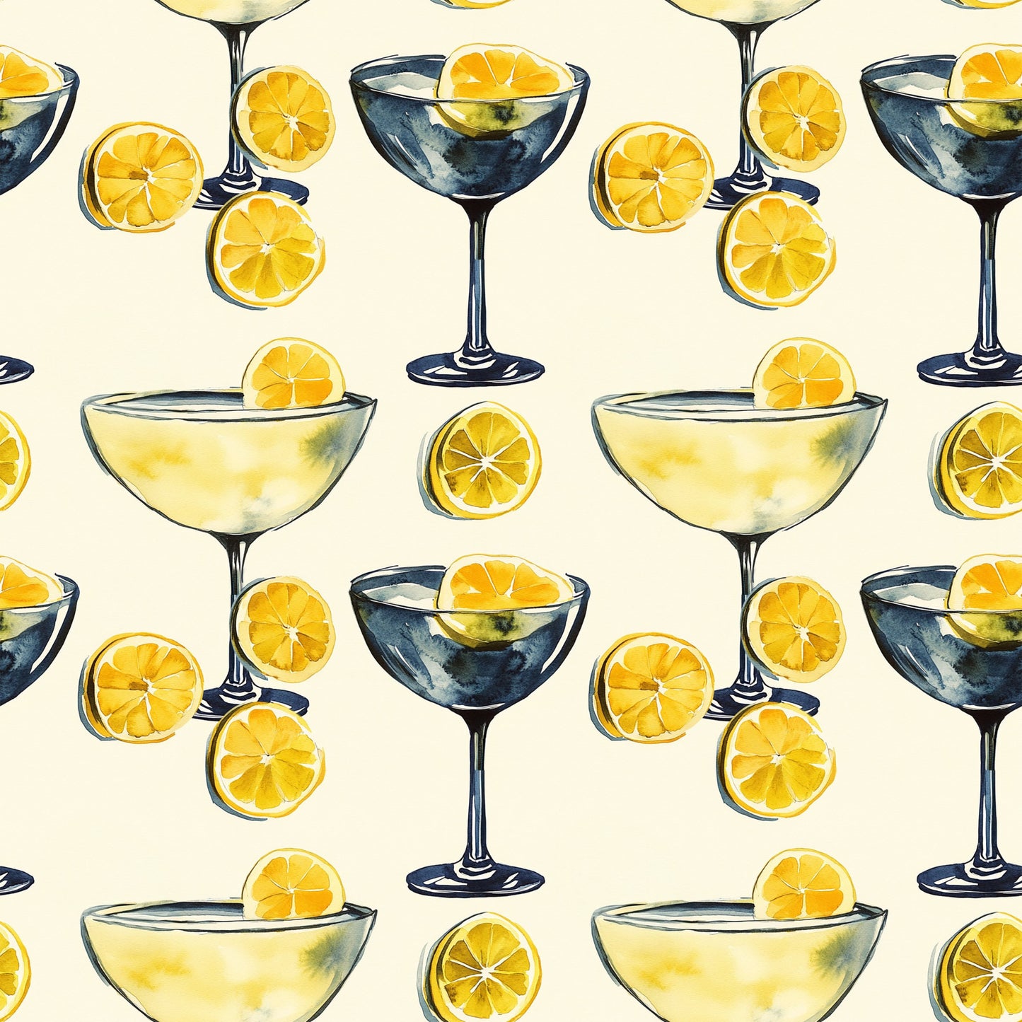 Tart and Tipsy Pattern 12 Quilting Cotton Fabric