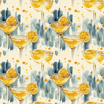 Tart and Tipsy Pattern 2 Quilting Cotton Fabric