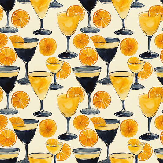 Tart and Tipsy Pattern 3 Quilting Cotton Fabric