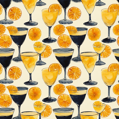 Tart and Tipsy Pattern 3 Quilting Cotton Fabric