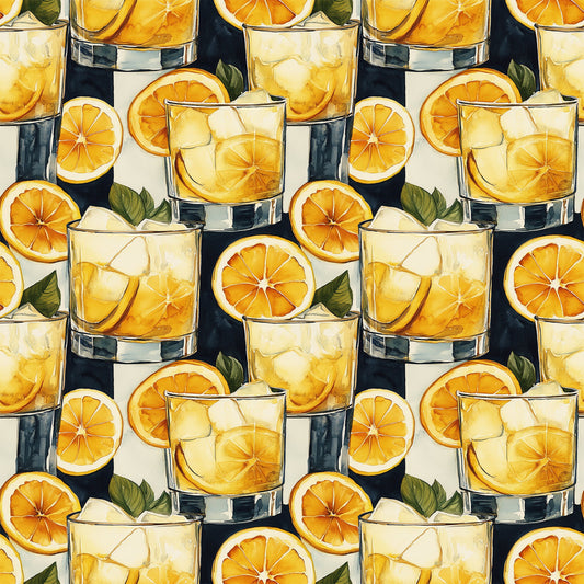 Tart and Tipsy Pattern 4 Quilting Cotton Fabric