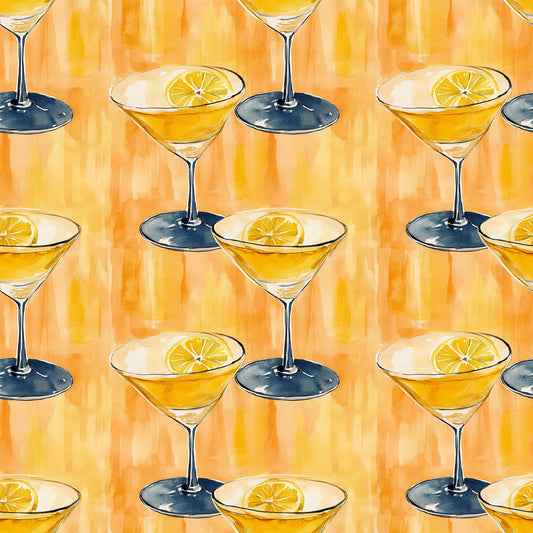Tart and Tipsy Pattern 5 Quilting Cotton Fabric