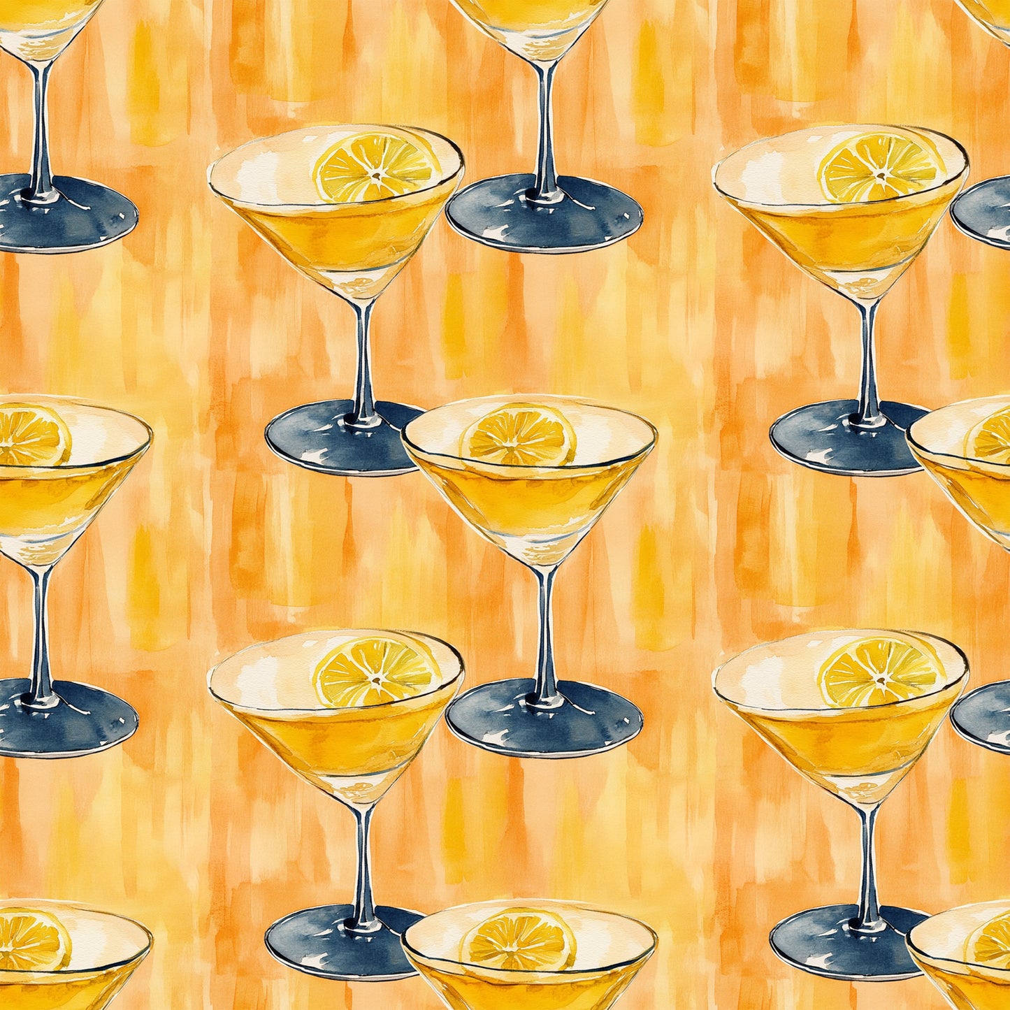 Tart and Tipsy Pattern 5 Quilting Cotton Fabric