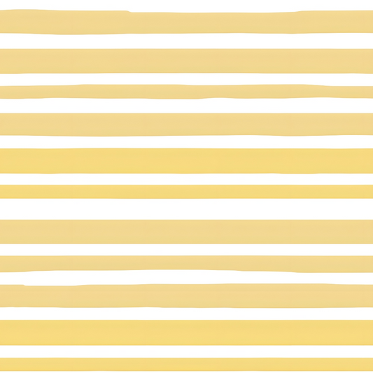 Yellow horizontal stripes on a white background.