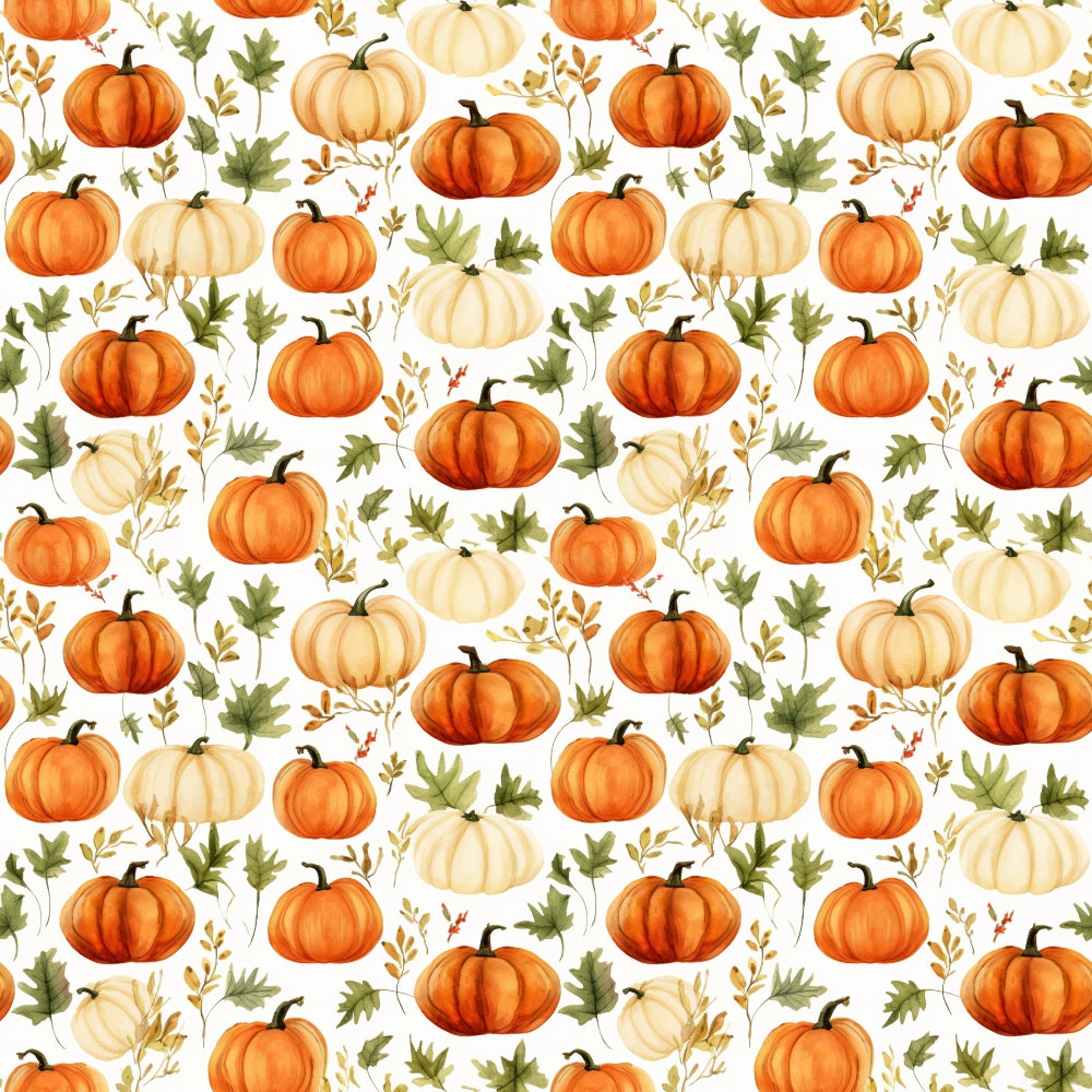 The Pumpkin Patch Pattern 10 Quilting Cotton Fabric