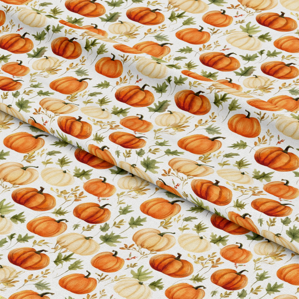 The Pumpkin Patch Pattern 10 Quilting Cotton Fabric