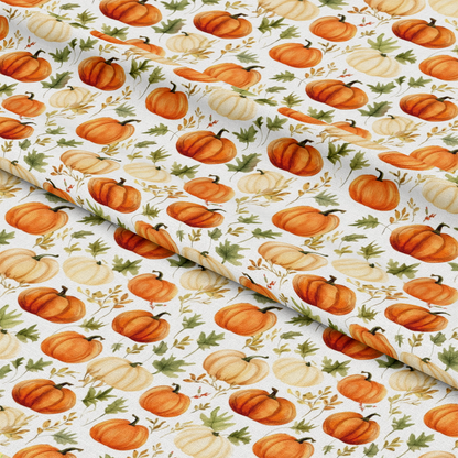 The Pumpkin Patch Pattern 10 Quilting Cotton Fabric