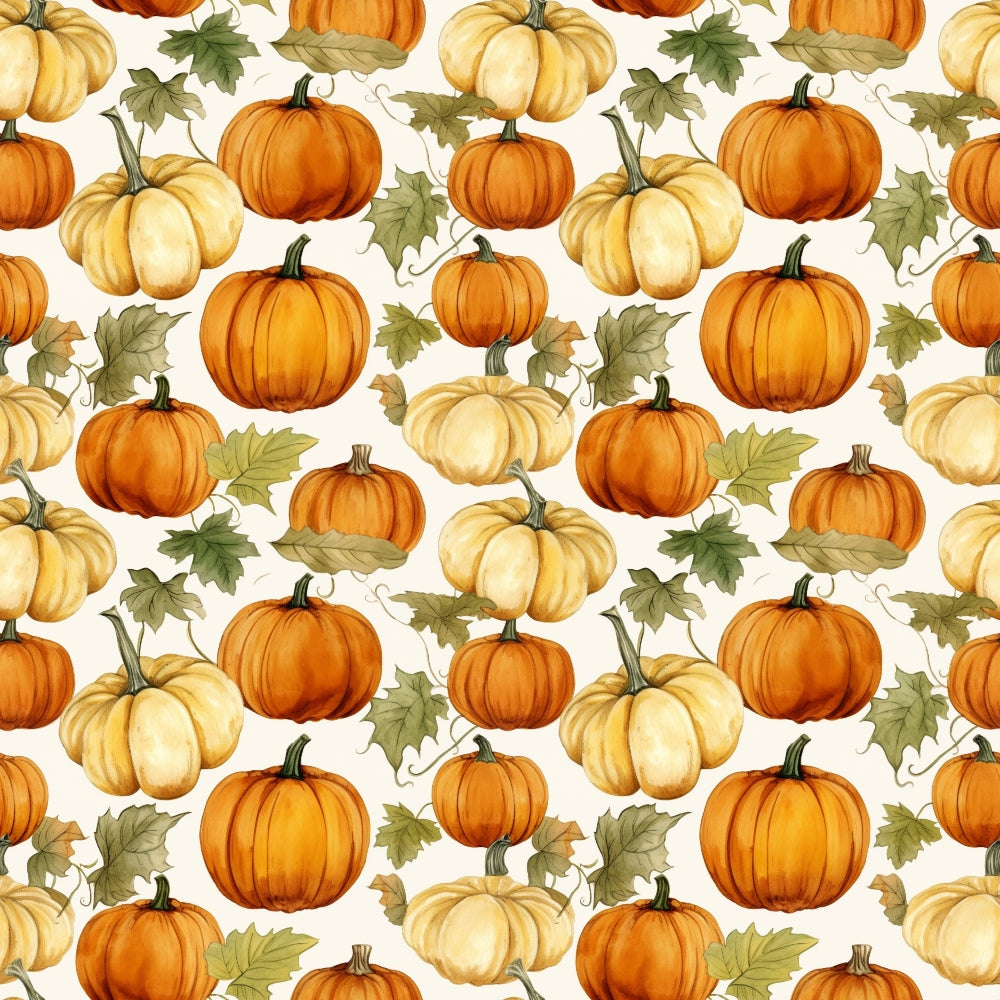 The Pumpkin Patch Pattern 3 Quilting Cotton Fabric